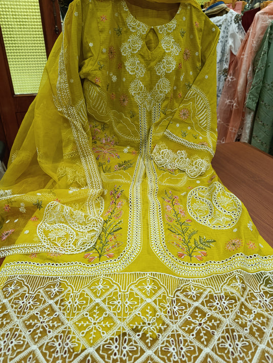 3pc Mustard zerlin lawn