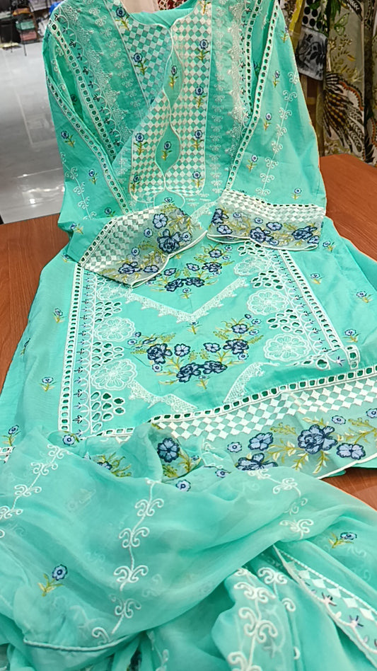 3pc aqua green lawn